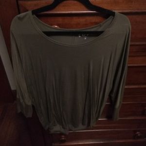 Loft Olive Dolman top